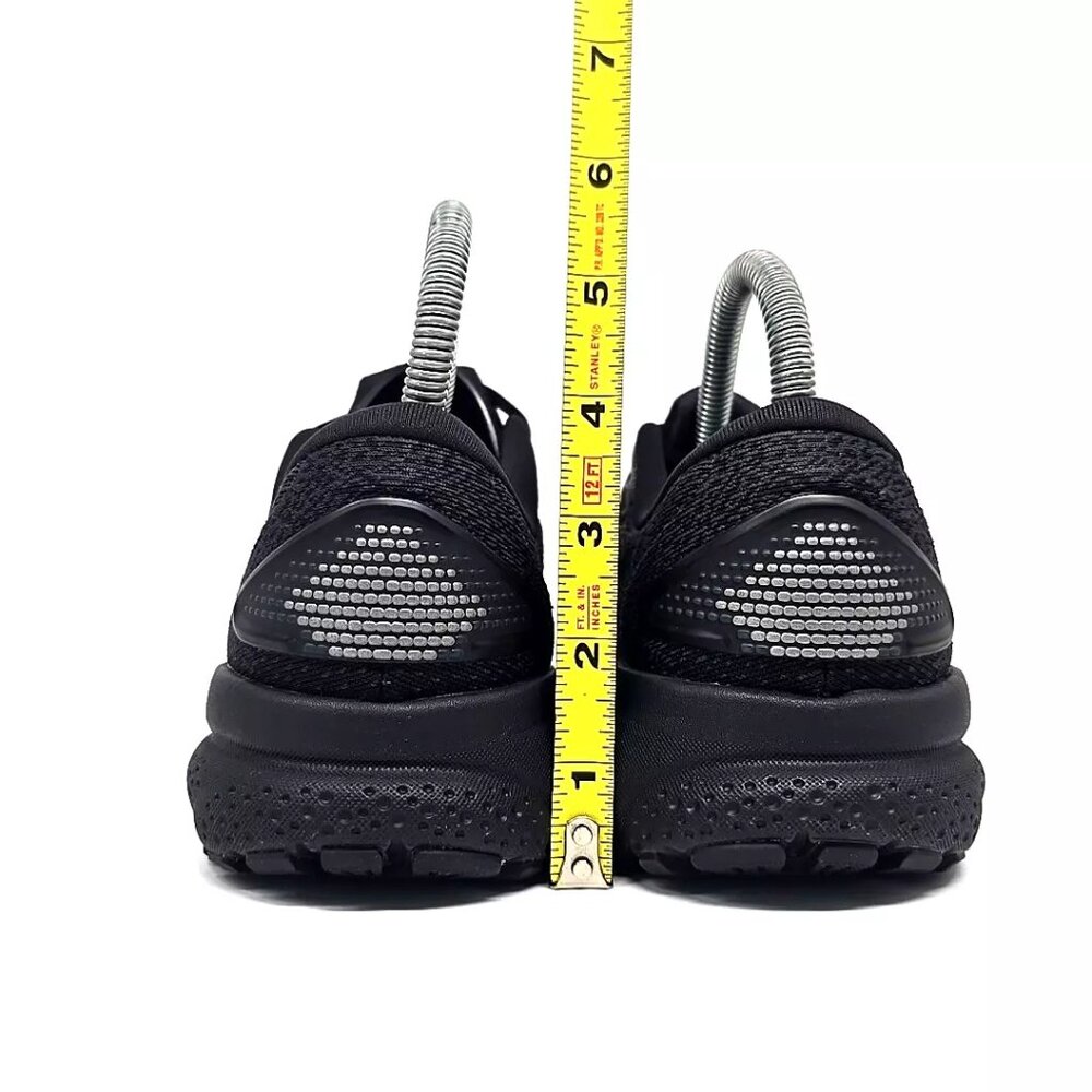 Brooks Ghost 16 Shoes Black Sneakers Running Casual Wide D Women's Size 6 - Picture 4 of 12